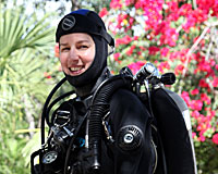 Underwater photographer Alison Perkins